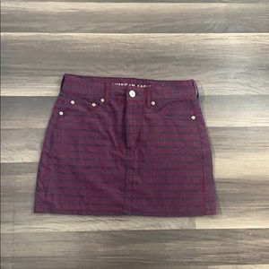 Plaid skirt